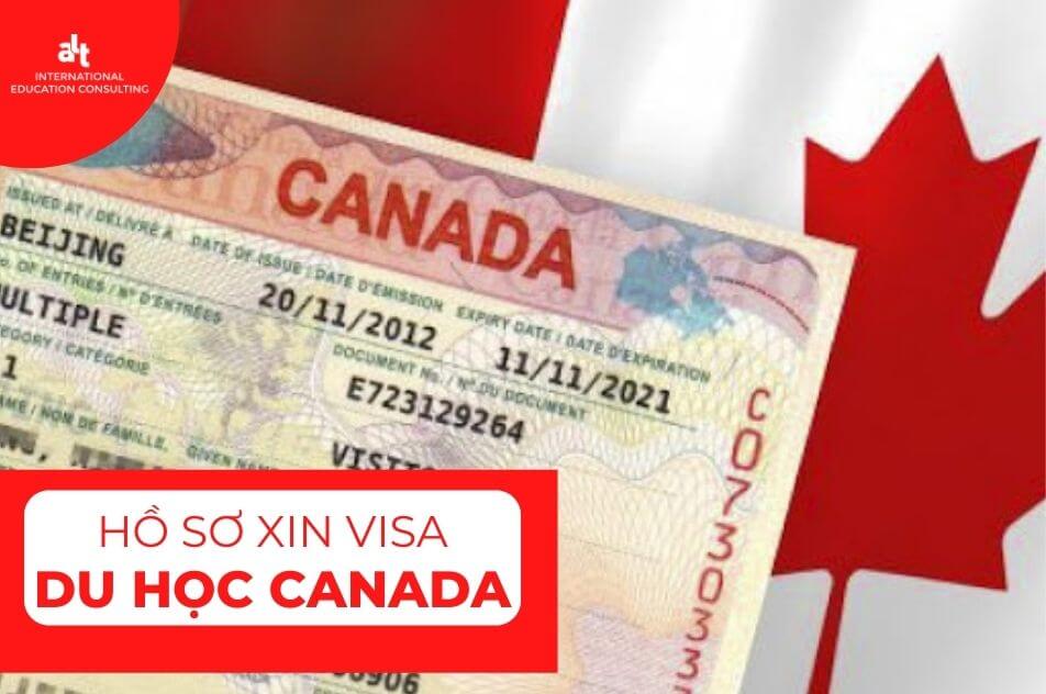hồ sơ xin visa du học canada