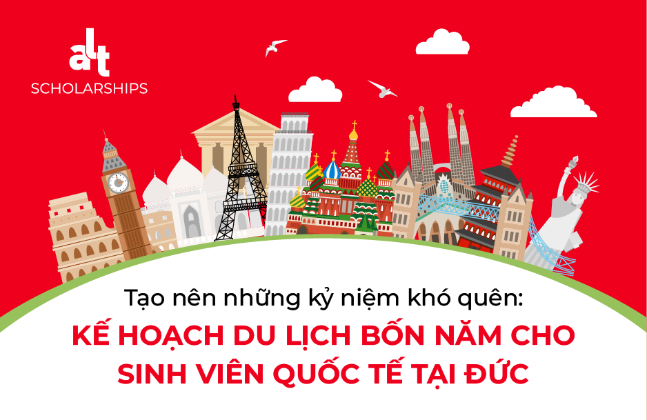 Tạo nên những kỷ niệm khó quên: Kế hoạch du lịch bốn năm cho sinh viên quốc tế tại Đức
