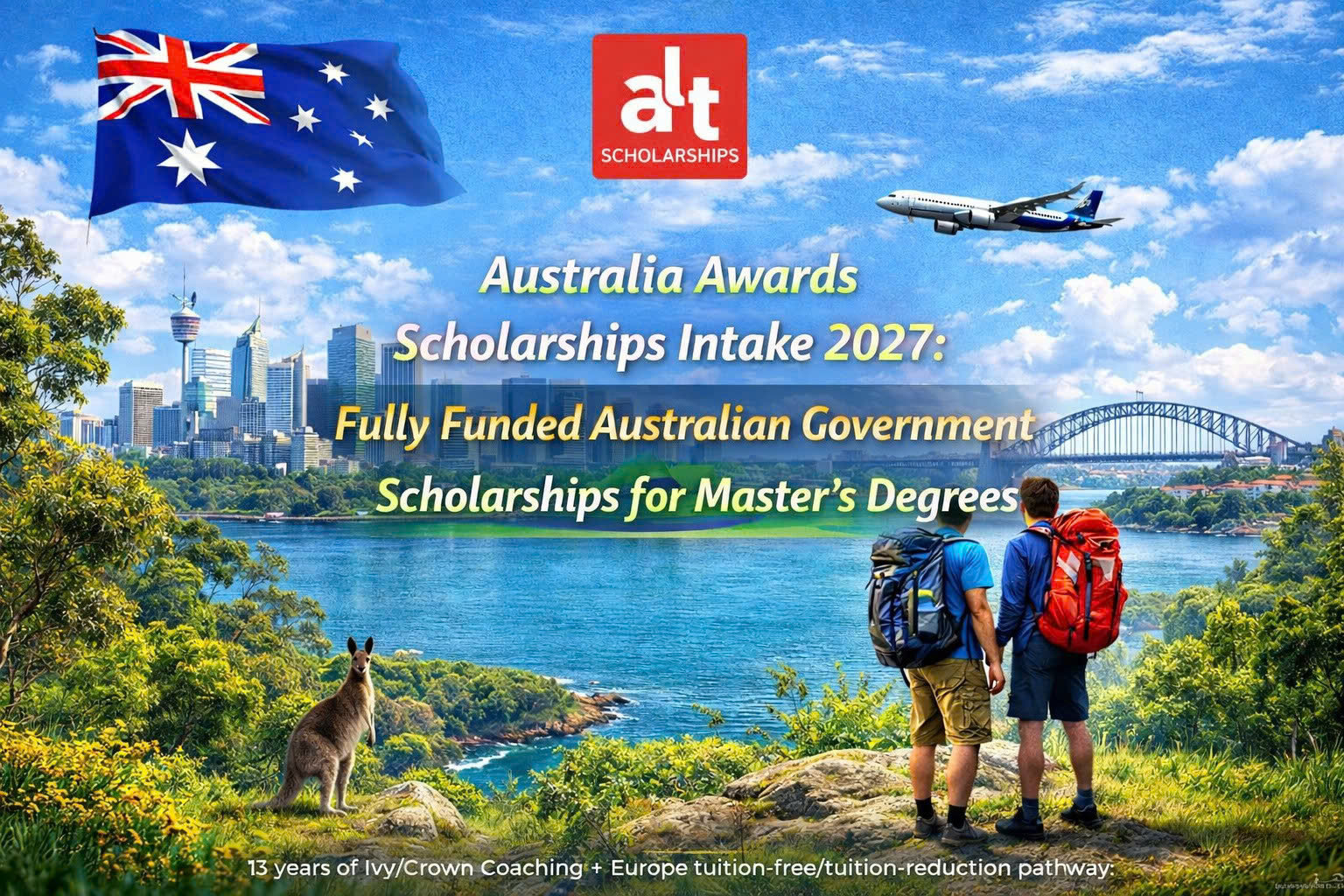 Australia Awards Scholarships Intake 2027: Học bổng Chính phủ Úc toàn phần bậc Thạc sĩ (hạn 10:00 – giờ Việt Nam, 30/04/2026)