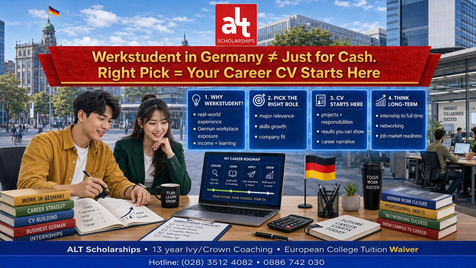 Werkstudent Ở Đức Không Phải “Làm Thêm Cho Có Tiền”: Nếu Chọn Đúng, Đó Là Bước Đầu Của CV Nghề Nghiệp