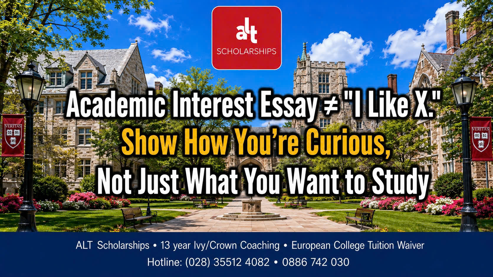 Academic Interest Essay Không Phải “Em Thích Ngành Này”: Admissions Muốn Thấy Con Tò Mò Như Thế Nào, Không Chỉ Muốn Học Gì